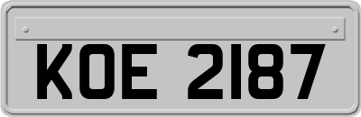 KOE2187