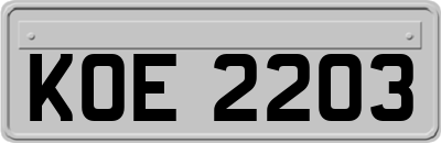 KOE2203