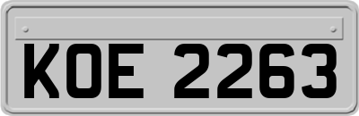 KOE2263