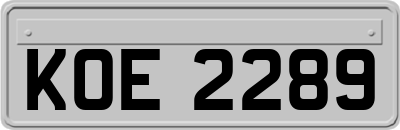 KOE2289