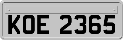 KOE2365