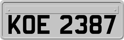 KOE2387