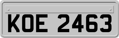 KOE2463