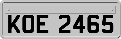 KOE2465