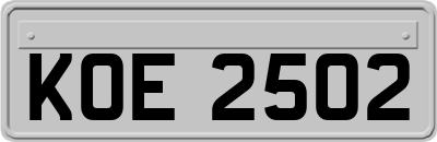 KOE2502