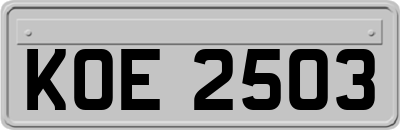 KOE2503