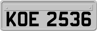 KOE2536