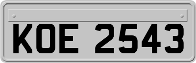 KOE2543
