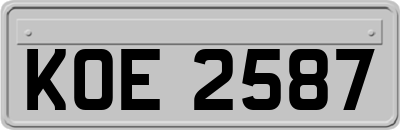 KOE2587