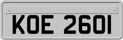 KOE2601