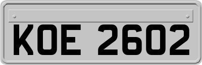 KOE2602