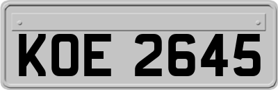 KOE2645