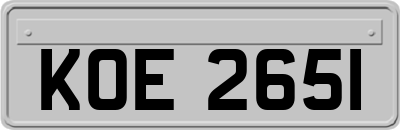 KOE2651