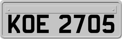 KOE2705