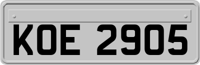 KOE2905
