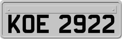 KOE2922