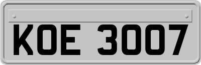 KOE3007