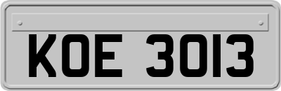 KOE3013