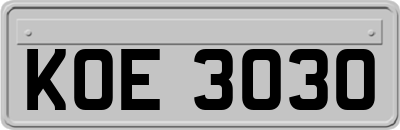 KOE3030