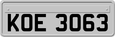 KOE3063