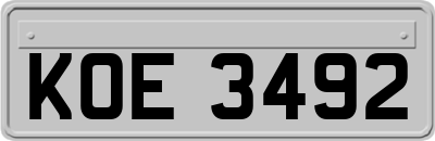 KOE3492