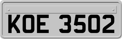 KOE3502