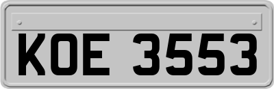 KOE3553