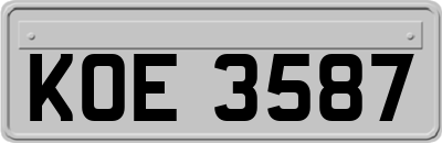 KOE3587