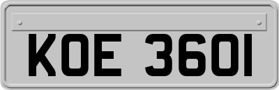 KOE3601
