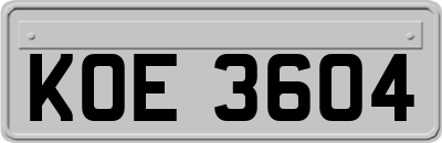 KOE3604