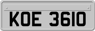KOE3610