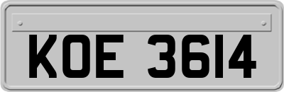 KOE3614