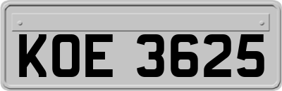 KOE3625