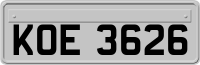 KOE3626