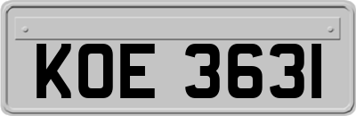 KOE3631