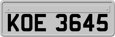 KOE3645