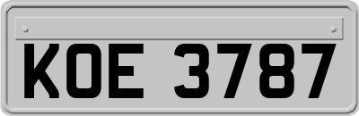 KOE3787