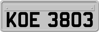 KOE3803