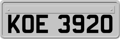 KOE3920