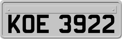 KOE3922