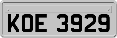 KOE3929