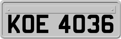 KOE4036