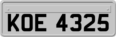 KOE4325