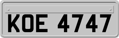 KOE4747