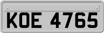 KOE4765