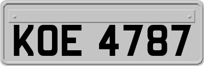 KOE4787