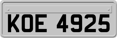 KOE4925
