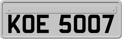 KOE5007