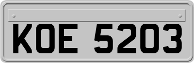 KOE5203