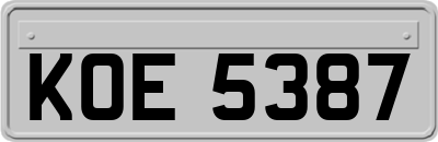 KOE5387